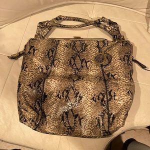 Absolutely stunning photo snake skin Jessica Simpson tote bag in great condition